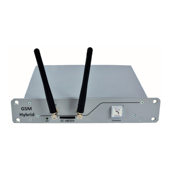D&R GSM HYBRID Manual