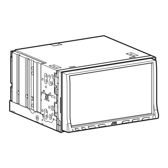 JVC KW-AVX808 Installation & Connection Manual