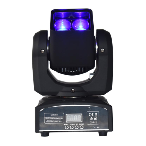ColorKey Mover Beam 4 Zoom User Manual