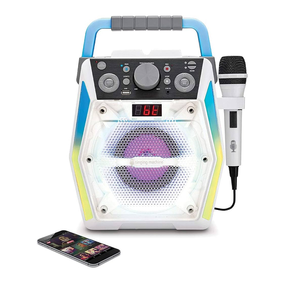 The Singing Machine SML2200 Instruction Manual