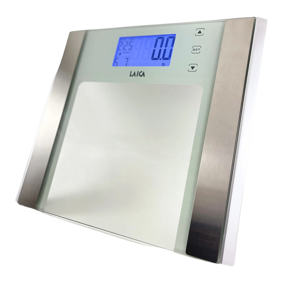 Laica PS5050 Body Composition Scale Manuals