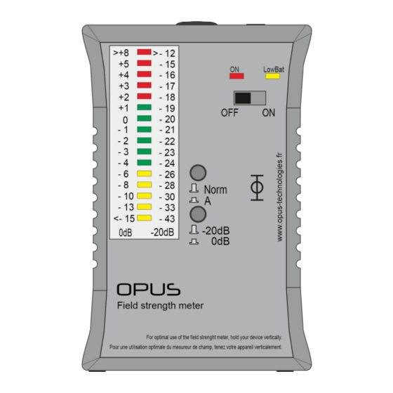 Opus Technologies OP-FSM Installation And User Manual