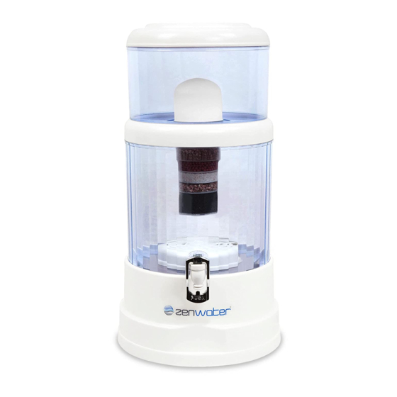 Zen Water Filter and Purifier System User Manual