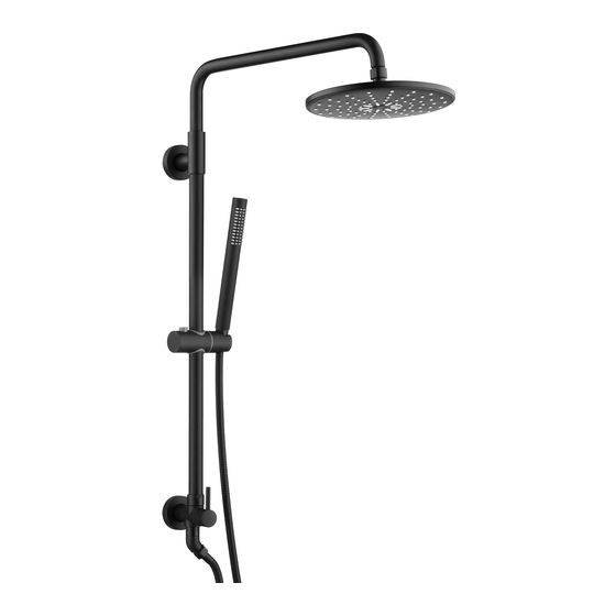 SUMERAIN S3235 Series Shower System Manuals