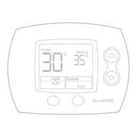 Honeywell Home HumidiPRO H6062 Installation Instructions Manual