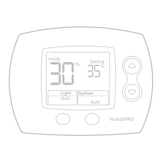 Honeywell Home HumidiPRO H6062 Manuals