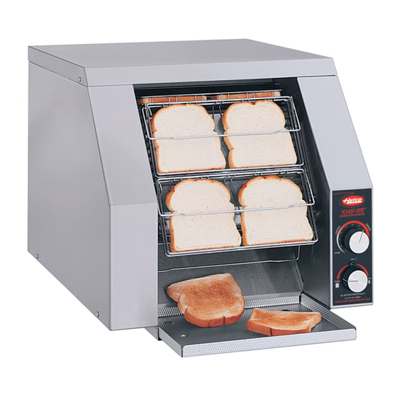 Hatco TOAST-RITE Installation & Operating Manual