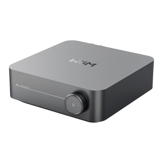 WiiM Amp Pro User Manual