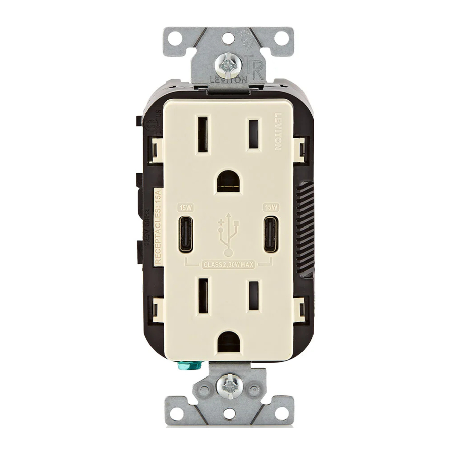 Leviton T5637, T5837 Manual