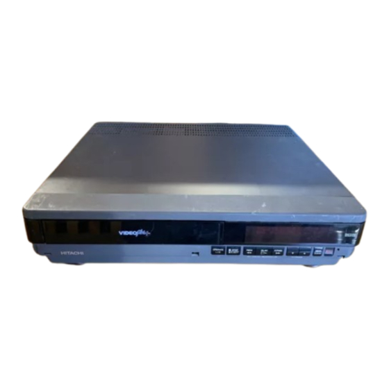 Hitachi VT-M112EUK Instruction Manual