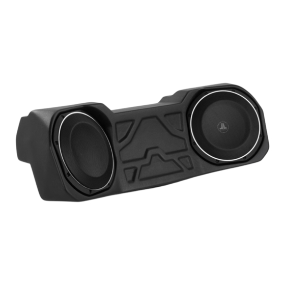 JL Audio stealthbox SB-POL-ACE/10TW1 Installation Manual