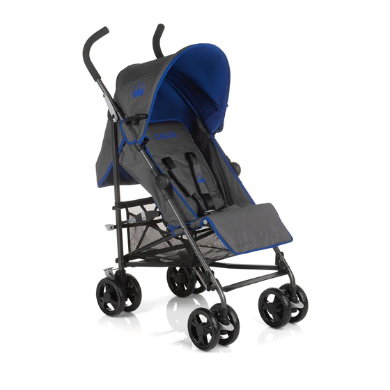 Be Cool CHIC Folding Pushchair Manuals