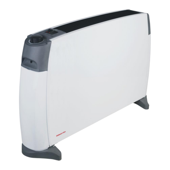 Gabarron CP Series Installation Instructions And User Manual