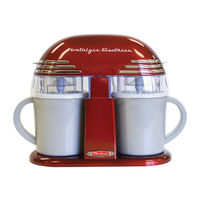 Nostalgia Electrics DIC200 RETRORED Instructions And Recipes Manual