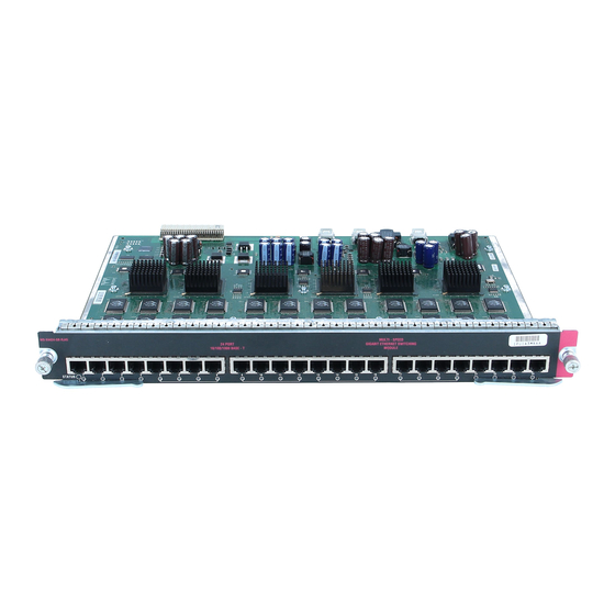 Cisco Catalyst X4424 Product Support Bulletin