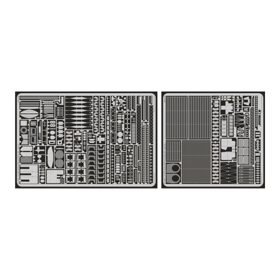Eduard S-100 Schnellboot Flak 38 Quick Start Manual