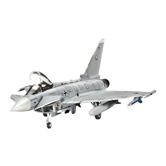 REVELL Eurofighter Typhoon Single Seater Assembly Manual