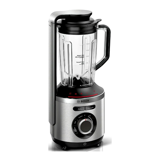 Bosch VitaPower SMMBV621M Instruction Manual