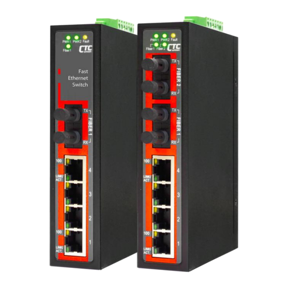 CTC Union IFS-401F Quick Installation Manual