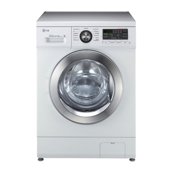 LG F1496Q/TD series Owner's Manual