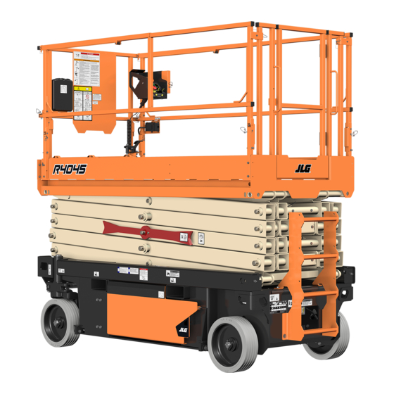 JLG 4045R SERVICE MAINTENANCE MANUAL Pdf Download | ManualsLib