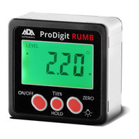 Ada Instruments ProDigit RUMB Operating Manual