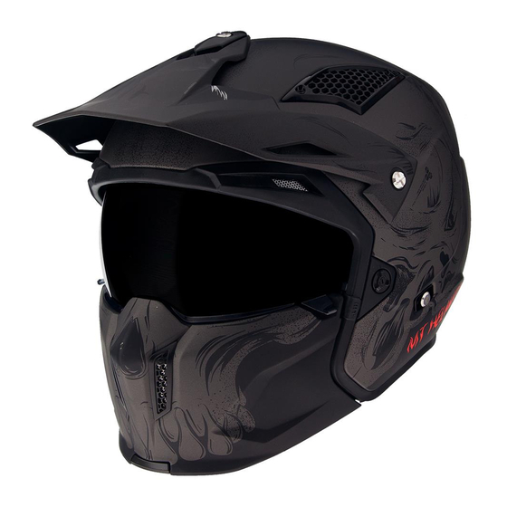 MT Helmets TRIAL Series Owner's Manual