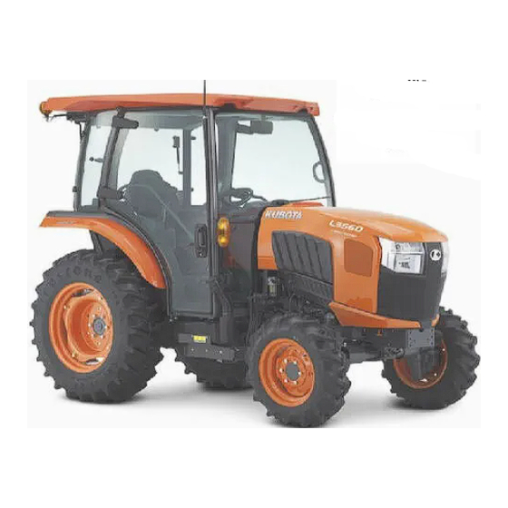 Kubota WSM L4760 Workshop Manual