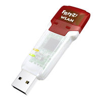 AVM FRITZ!WLAN Stick AC 860 Installation And Operation Manual