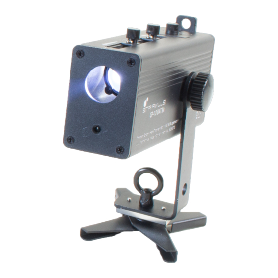 Stairville GP-10 BAT Bk Quick Start Manual