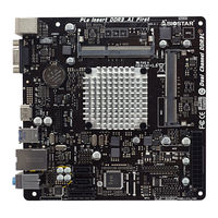 Biostar J3060NH Setup Manual