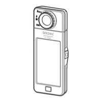 Sekonic SPECTROMASTER C-7000 Startup Manual