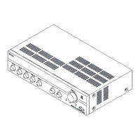 Toa A-2120D-EB Instruction Manual