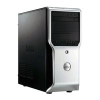 Dell Precision Workstation T1500 Setup & Features Manual