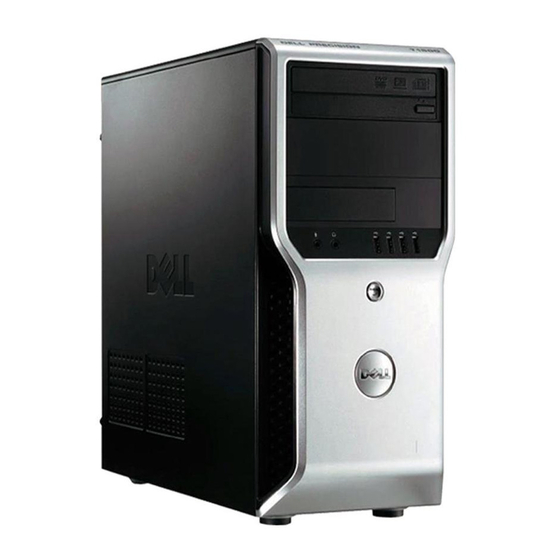 Dell Precision T1500 Setup & Features Manual