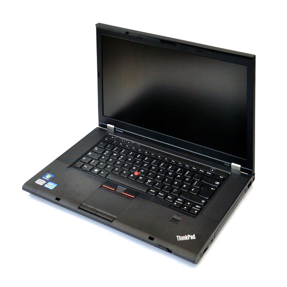 Lenovo ThinkPad T530 Používateľská Príručka