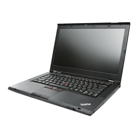 Lenovo ThinkPad T530 Vodič Za Uporabnika Manual