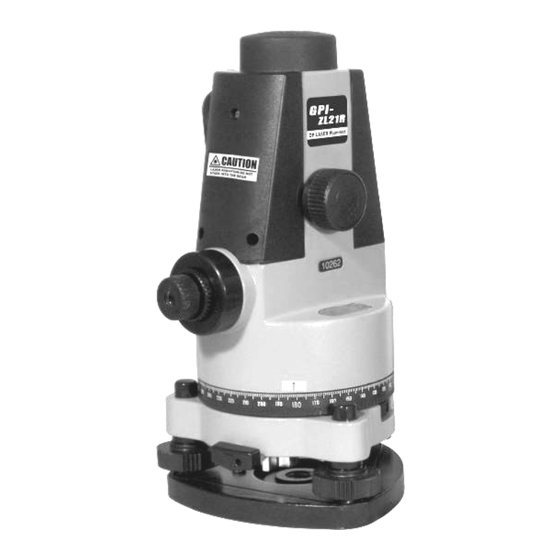 GPI -ZL21R Instruction Manual