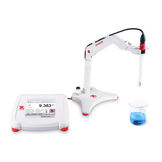 OHAUS STARTER 5000 Manuals