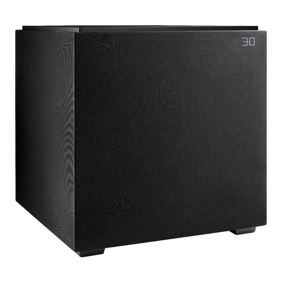 Definitive Technology DESCEND DN12 Owner's Manual