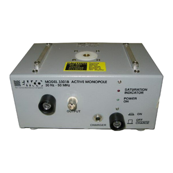 ESCO Technologies ETS-Lindgren 3301B User Manual