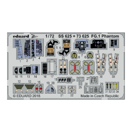 Eduard ZOOM SS 625 Manual