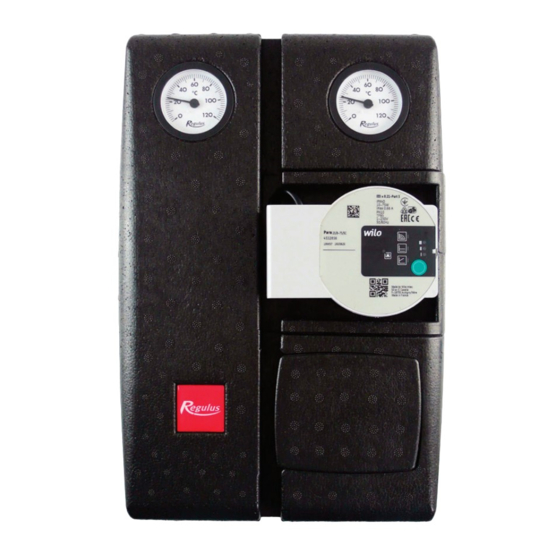Regulus CSE2 MIX-BP F W6 1F Installation And Operation Manual