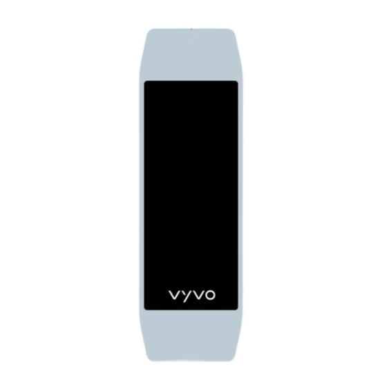 VYVO sense First Step Manual
