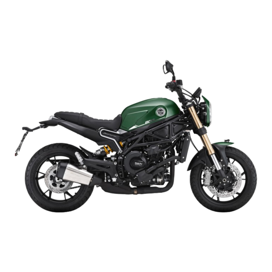 Benelli LEONCINO 800 User Manual