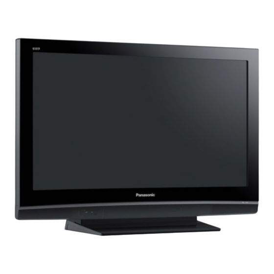 Panasonic Viera TH-46PZ8E Operating Instructions Manual