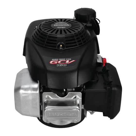 Honda GCV135 Owner's Manual