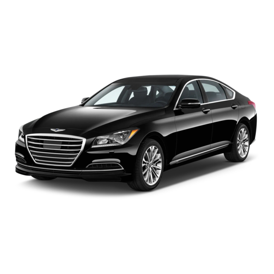 Hyundai Genesis2015 Owner's Manual