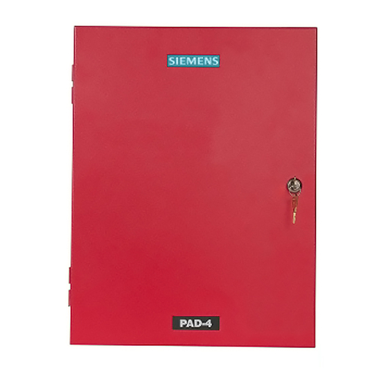 Siemens PAD-4 Manuals