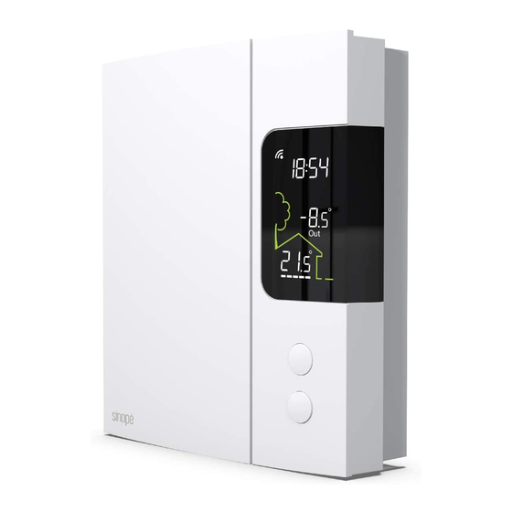 Sinope TH1123ZB-C4 Installation Manual